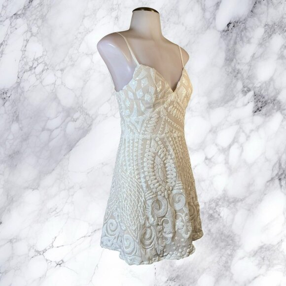 superdown Tiff Mini Dress - White - Picture 9 of 12